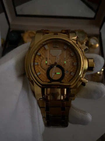 Gold D Swiss Watch (HEAVY QUALITY)